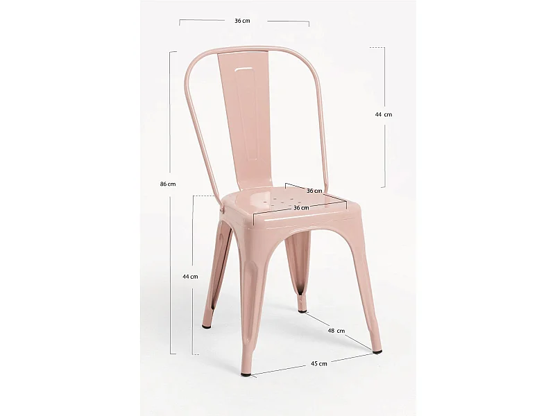 Packs Sillas Comedor - Pack 4 Sillas Torix - Rosa