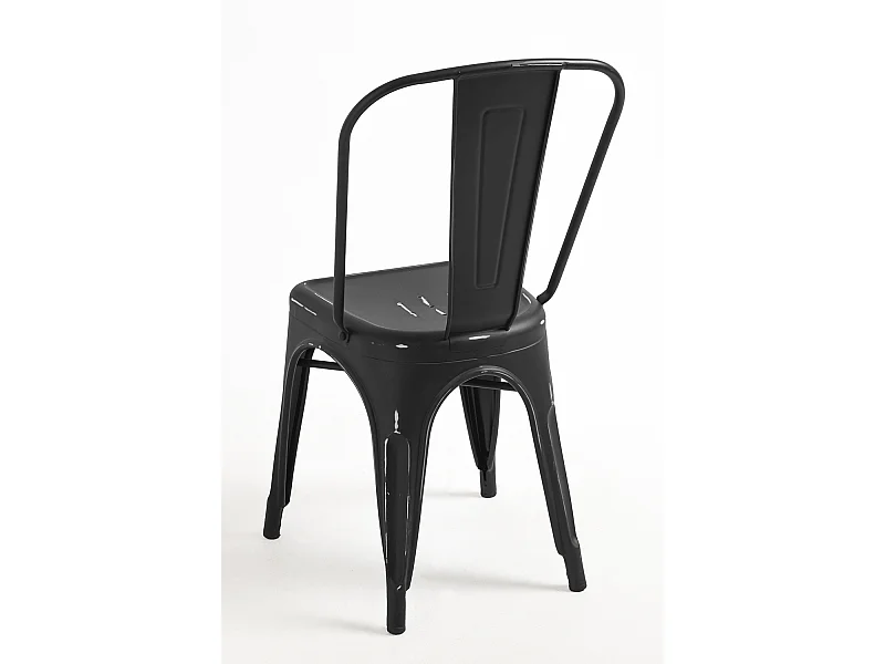 Packs Sillas Comedor - Pack 6 Sillas Torix Vintage - Negro vintage