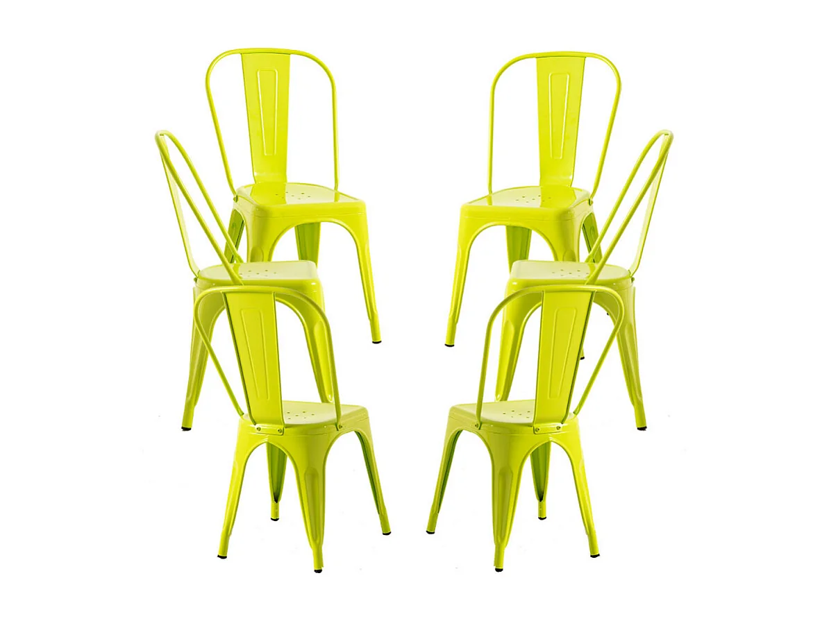 Packs Sillas Comedor - Pack 6 Sillas Torix - Verde Flora
