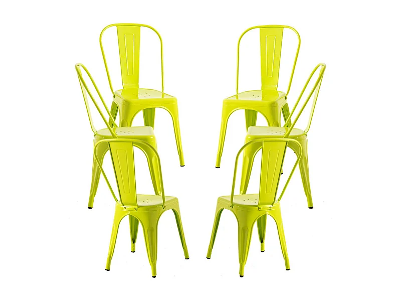 Packs Sillas Comedor - Pack 6 Sillas Torix - Verde Flora