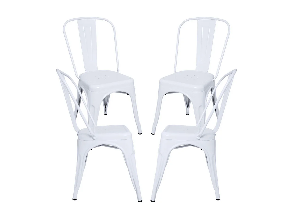 Packs Sillas Comedor - Pack 4 Sillas Torix - Blanco