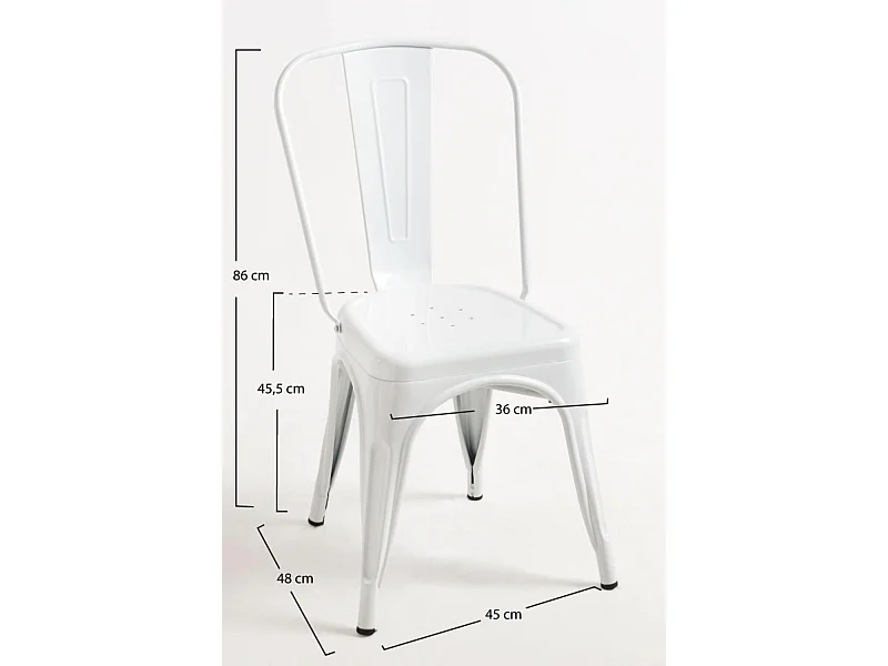 Packs Sillas Comedor - Pack 4 Sillas Torix - Blanco