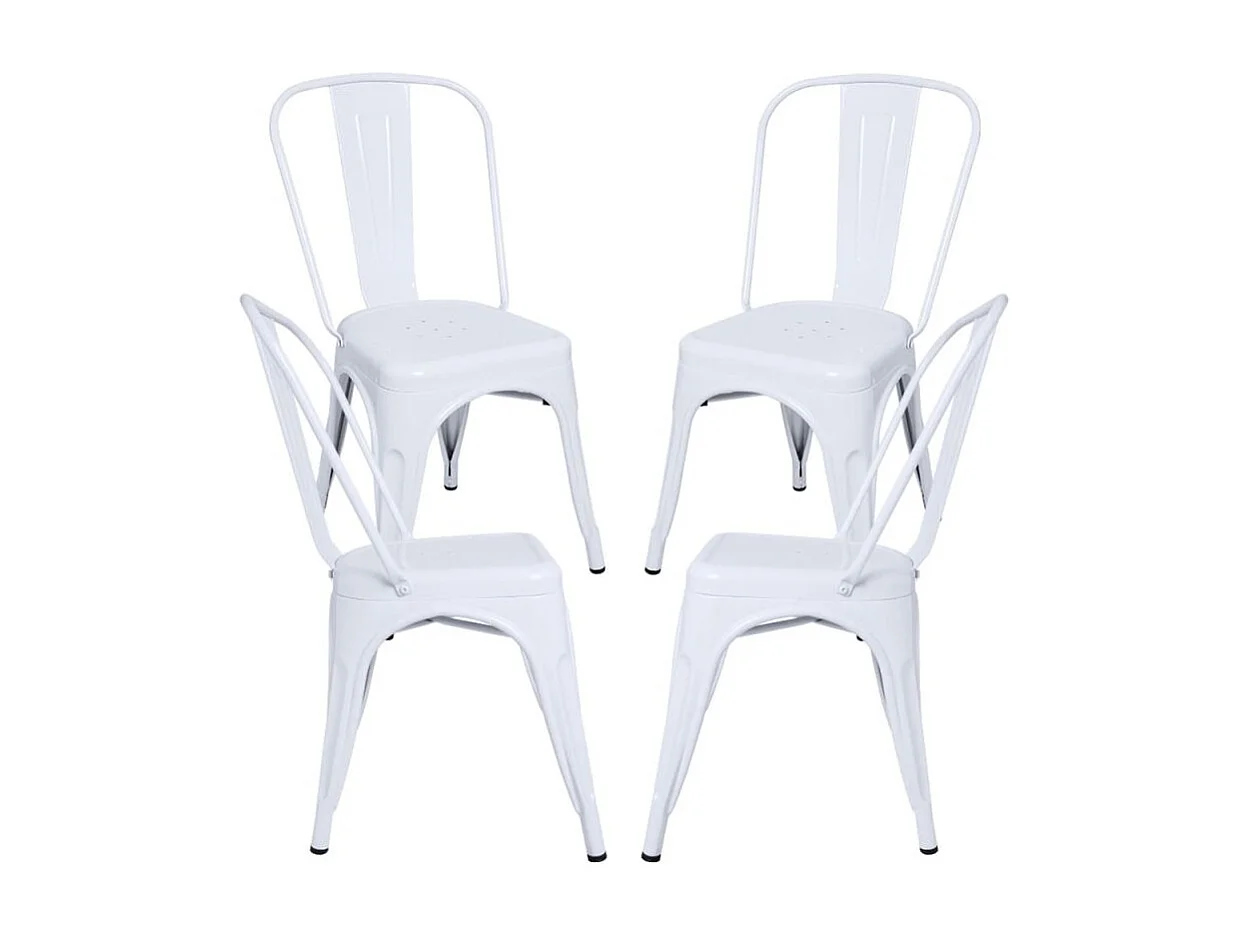 Packs Sillas Comedor - Pack 4 Sillas Torix - Blanco