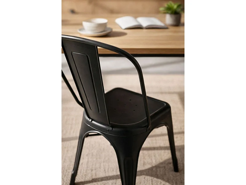 Packs Sillas Comedor - Pack 4 Sillas Torix - Negro