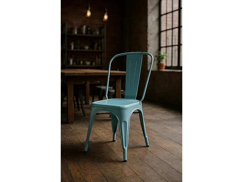 Sillas Comedor - Silla Torix - Azul cielo