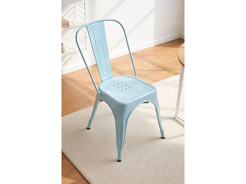 Sillas Comedor - Silla Torix - Azul cielo