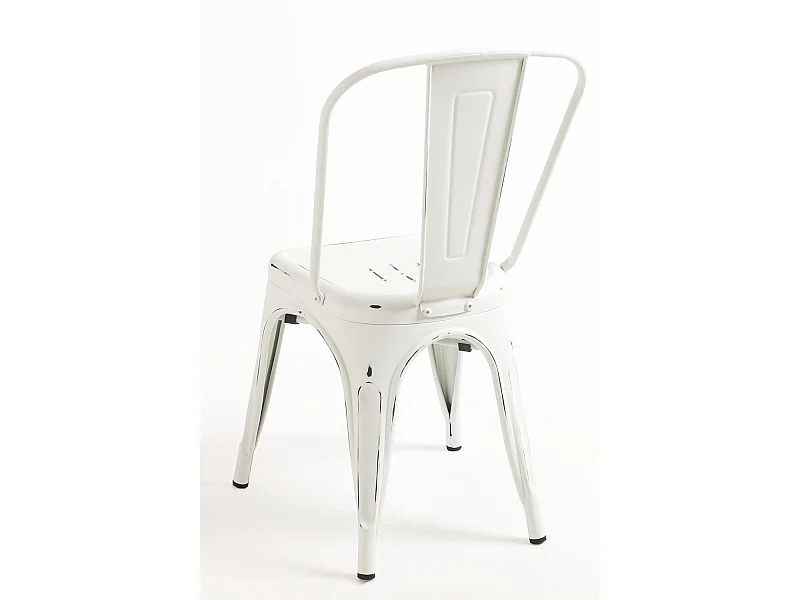 Packs Sillas Comedor - Pack 4 Sillas Torix Vintage - Blanco vintage