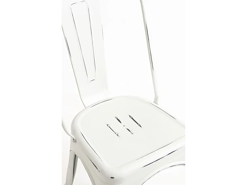 Packs Sillas Comedor - Pack 4 Sillas Torix Vintage - Blanco vintage