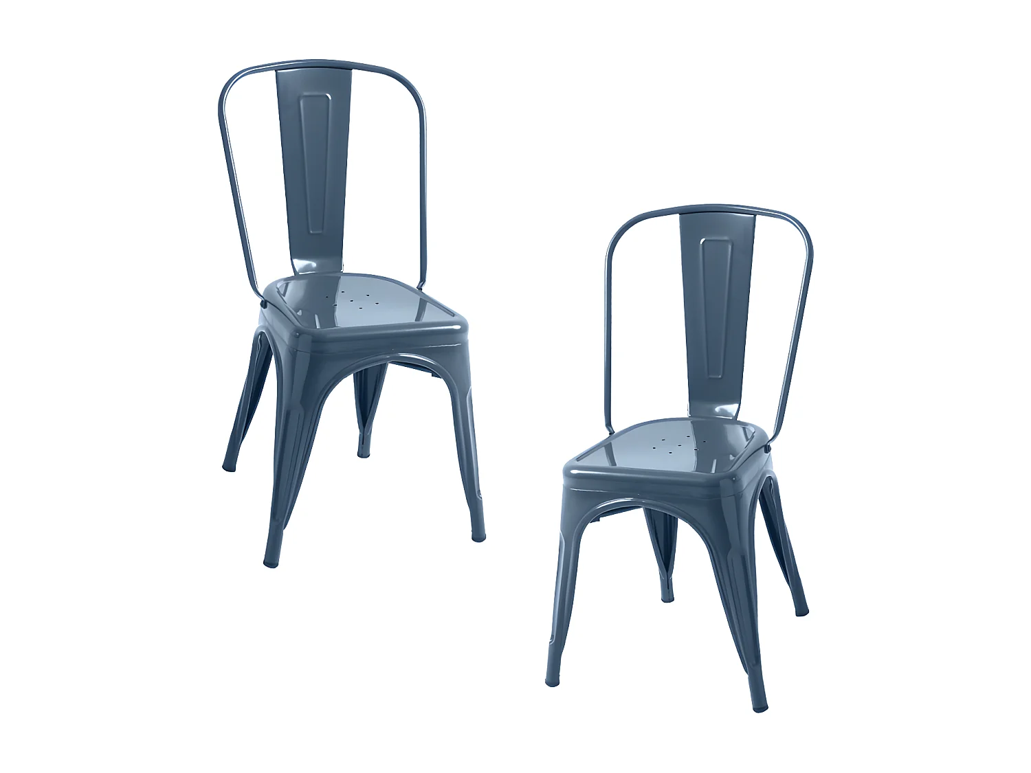 Packs Sillas Comedor - Pack 2 Sillas Torix - Azul Petróleo