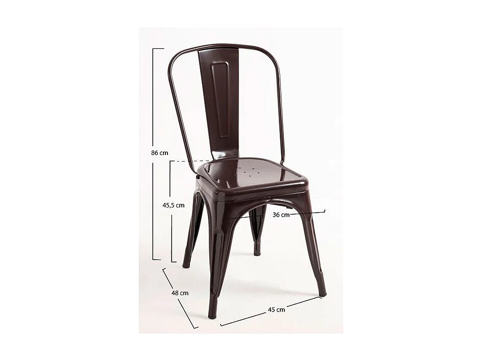 Sillas Comedor - Silla Torix - Marrón