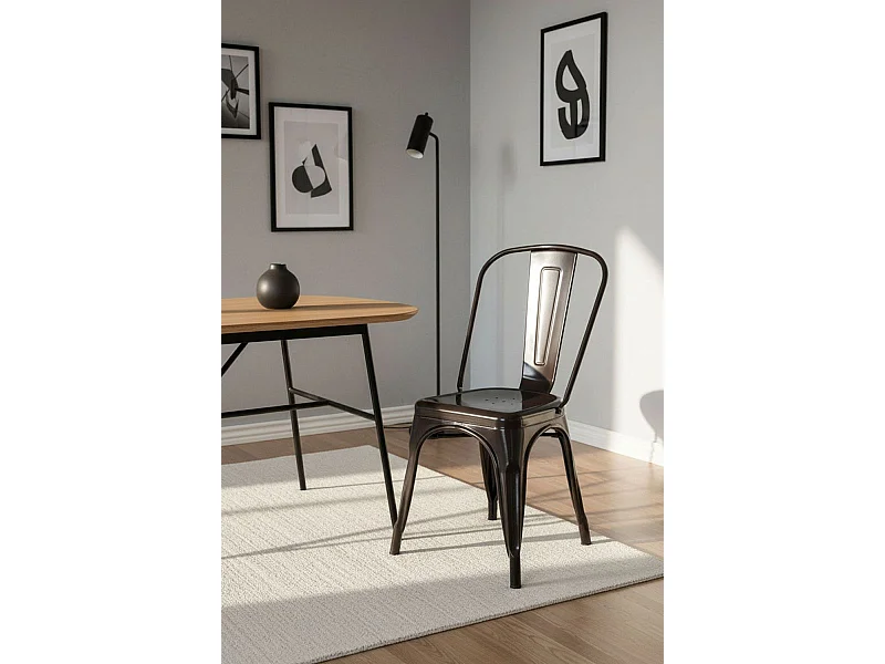 Sillas Comedor - Silla Torix - Marrón