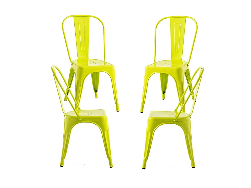 Packs Sillas Comedor - Pack 4 Sillas Torix - Verde Flora
