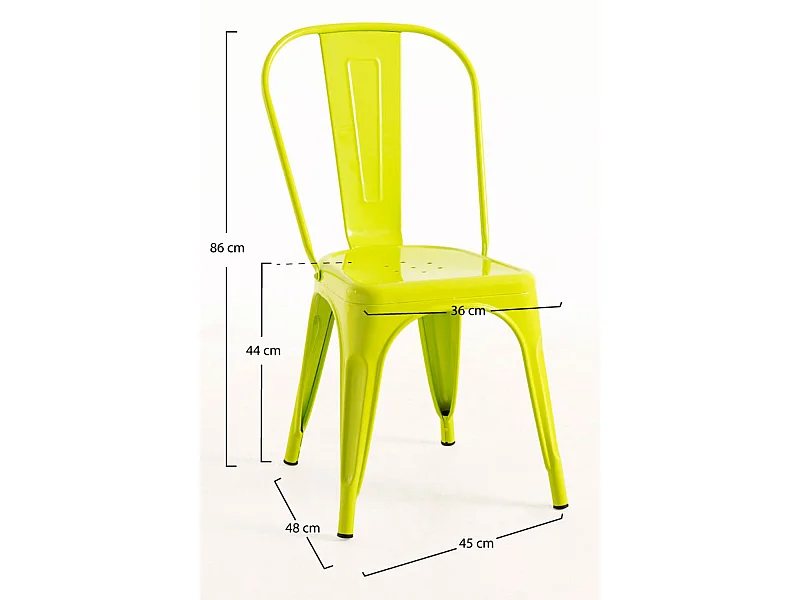 Packs Sillas Comedor - Pack 4 Sillas Torix - Verde Flora
