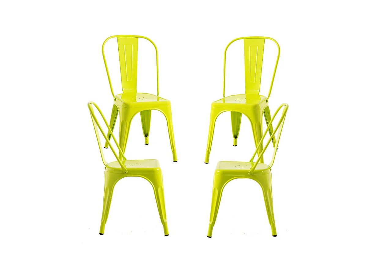 Packs Sillas Comedor - Pack 4 Sillas Torix - Verde Flora