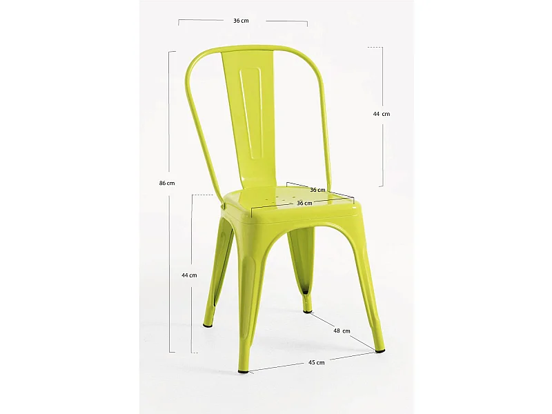 Packs Sillas Comedor - Pack 4 Sillas Torix - Verde Flora