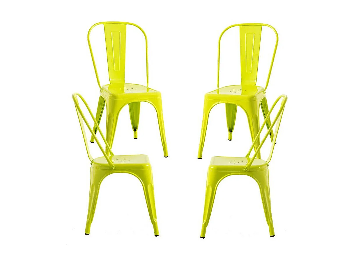 Packs Sillas Comedor - Pack 4 Sillas Torix - Verde Flora