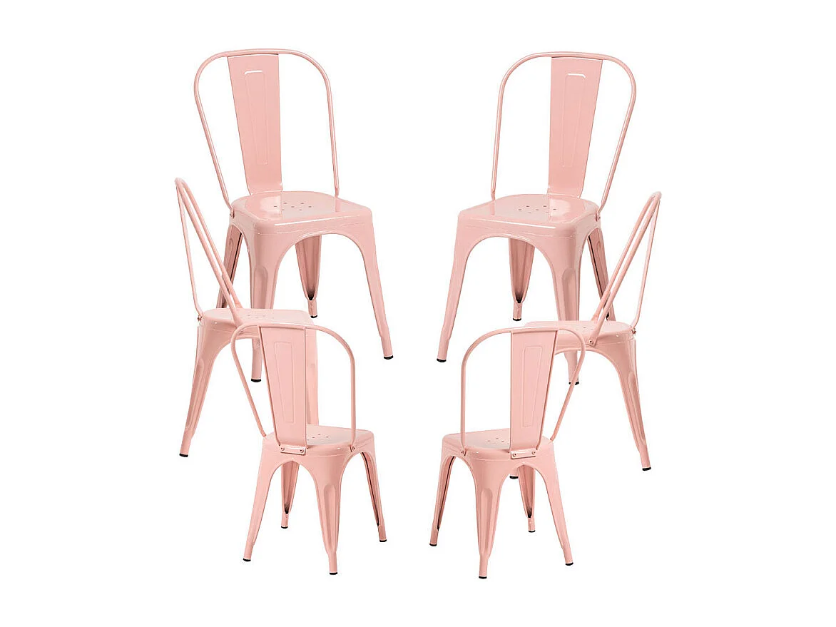 Packs Sillas Comedor - Pack 6 Sillas Torix - Rosa