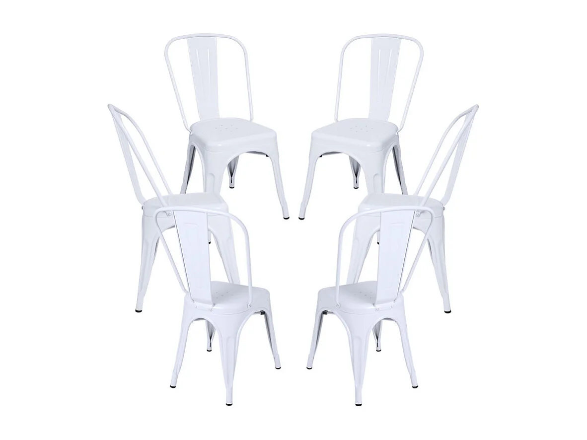 Packs Sillas Comedor - Pack 6 Sillas Torix - Blanco