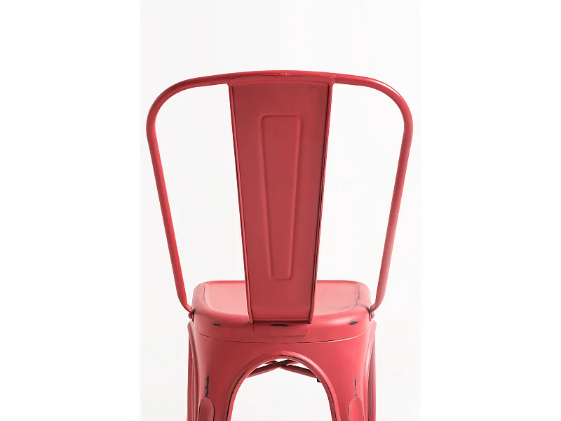 Packs Sillas Comedor - Pack 4 Sillas Torix Vintage - Rojo vintage