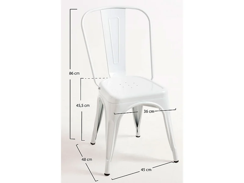 Sillas Comedor - Silla Torix - Blanco