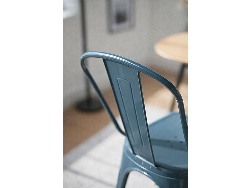 Sillas Comedor - Silla Torix - Azul Petróleo