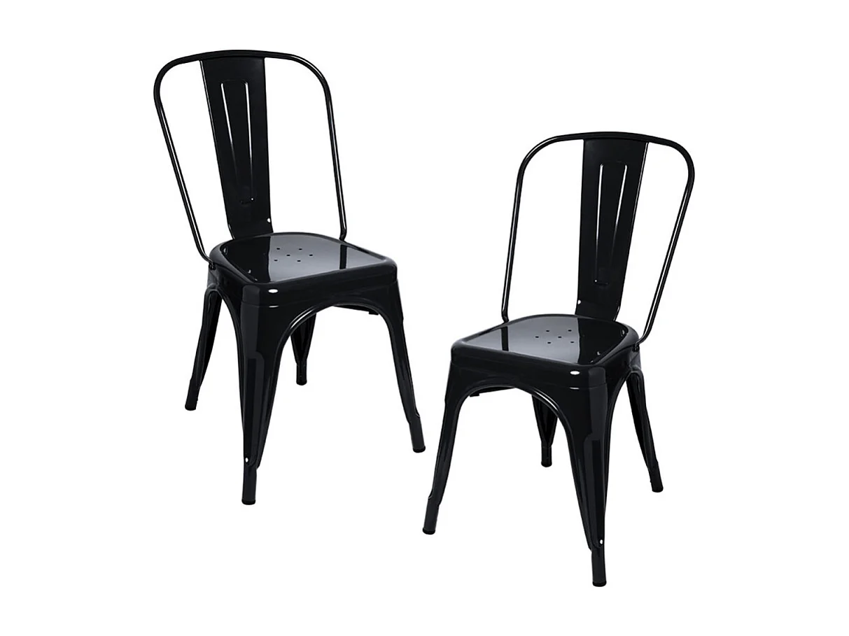 Packs Sillas Comedor - Pack 2 Sillas Torix - Negro
