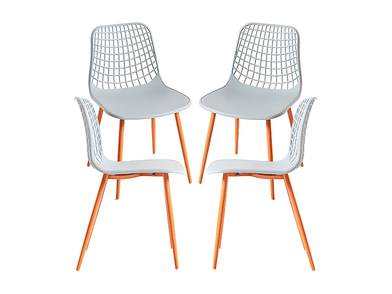 Packs Sillas Comedor - Pack 4 Sillas Riva - Gris