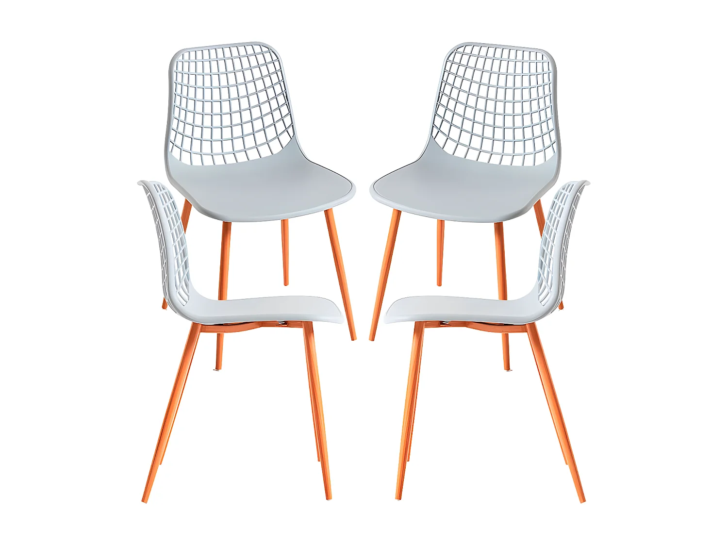 Packs Sillas Comedor - Pack 4 Sillas Riva - Gris