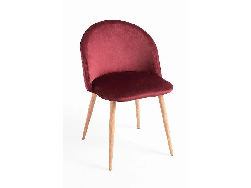 Packs Sillas Comedor - Pack 6 Sillas Vint Terciopelo - Fucsia