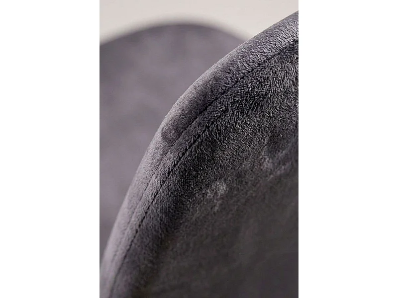 Packs Sillas Comedor - Pack 6 Sillas Teok Black Terciopelo - Gris oscuro