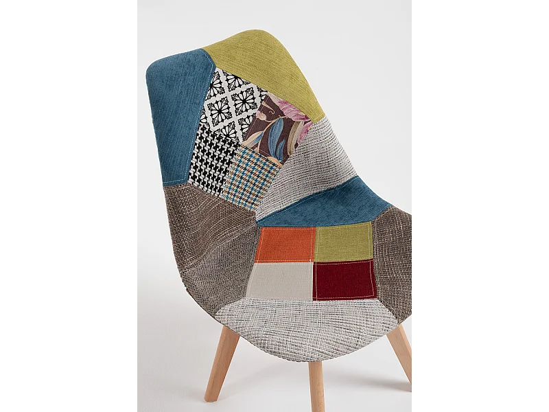 Packs Sillas Comedor - Pack 6 Sillas Synk Patchwork - Patchwork colores