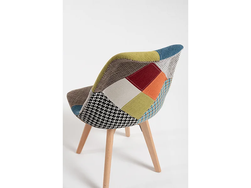 Packs Sillas Comedor - Pack 6 Sillas Synk Patchwork - Patchwork colores