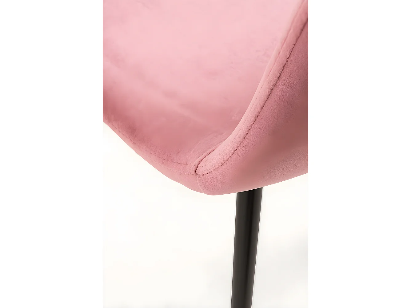 Packs Sillas Comedor - Pack 2 Sillas Teok Black Terciopelo - Rosa