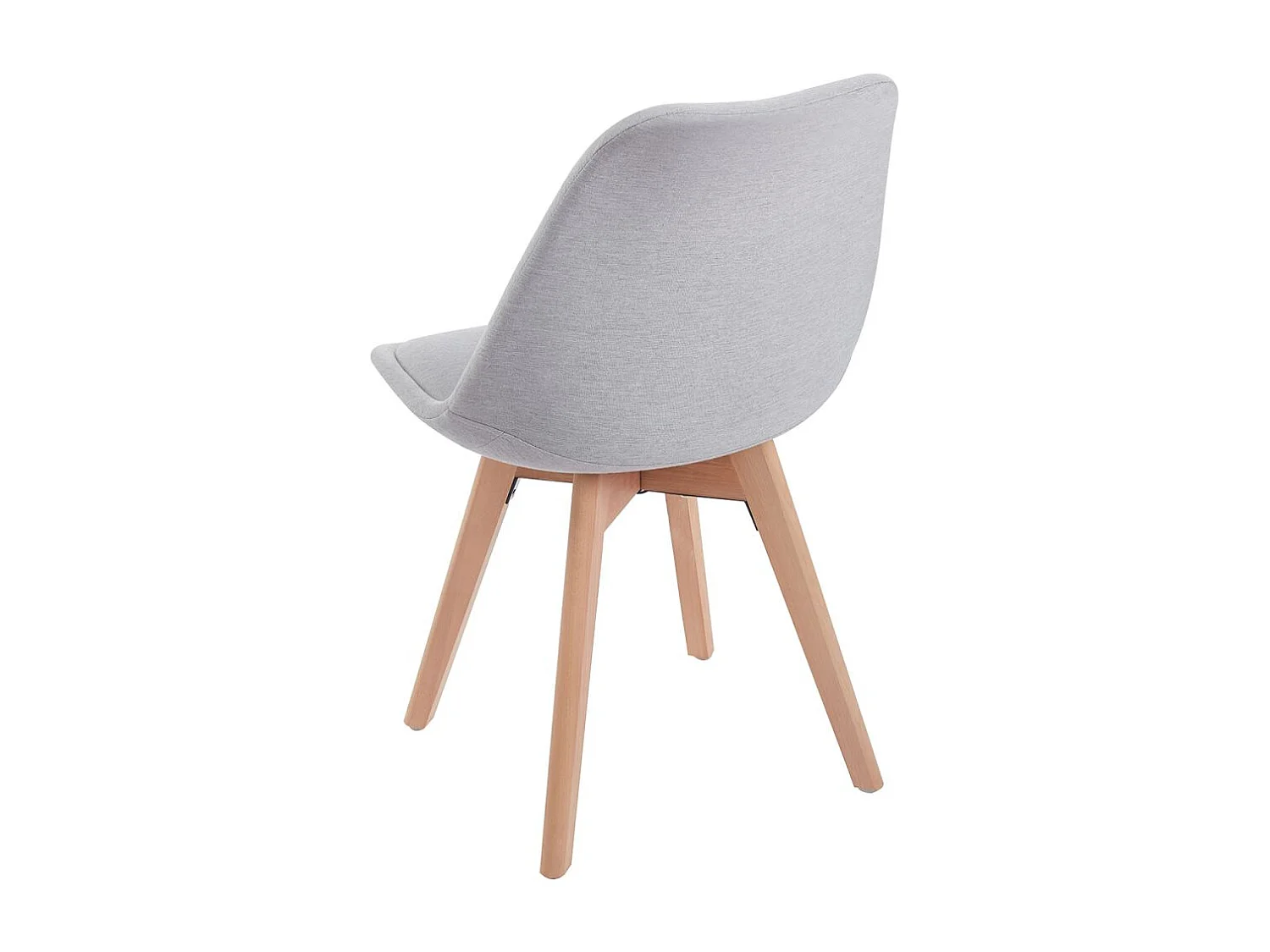 Packs Sillas Comedor - Pack 4 Sillas Synk Tela - Gris claro