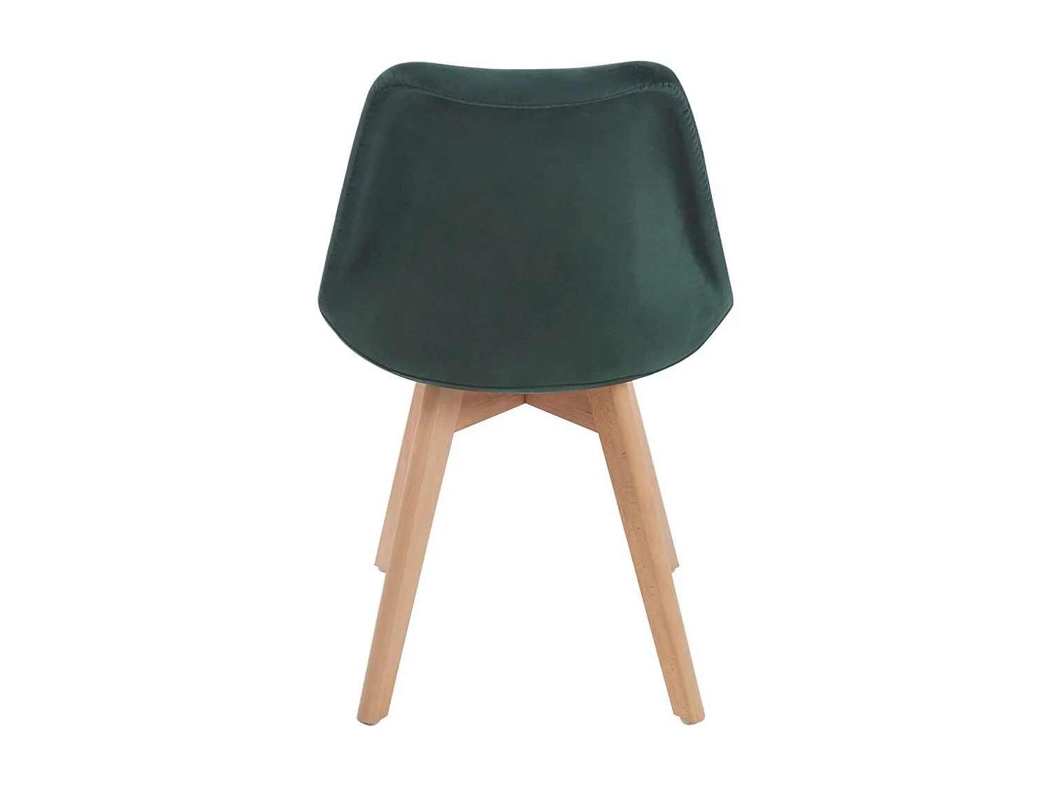 Packs Sillas Comedor - Pack 4 Sillas Synk Terciopelo - Verde oscuro