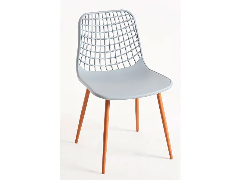 Sillas Comedor - Silla Riva - Gris oscuro