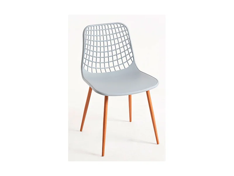 Sillas Comedor - Silla Riva - Gris oscuro