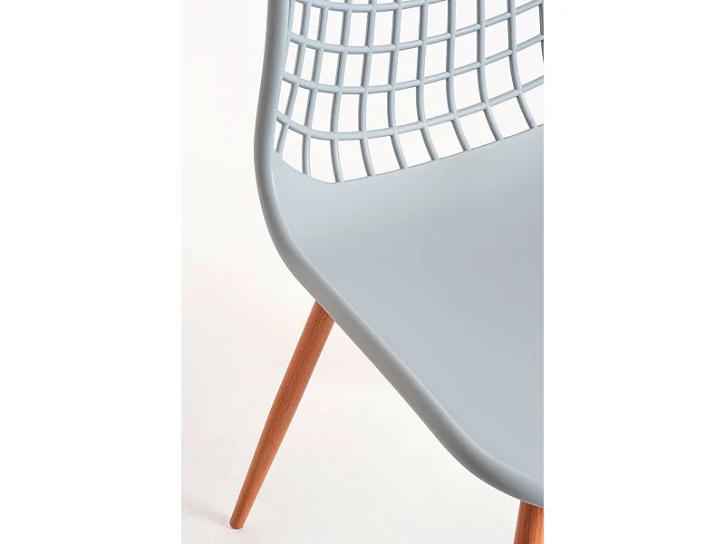 Sillas Comedor - Silla Riva - Gris oscuro