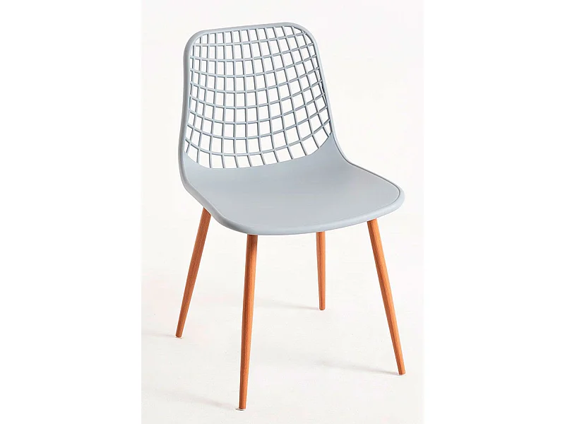 Sillas Comedor - Silla Riva - Gris oscuro