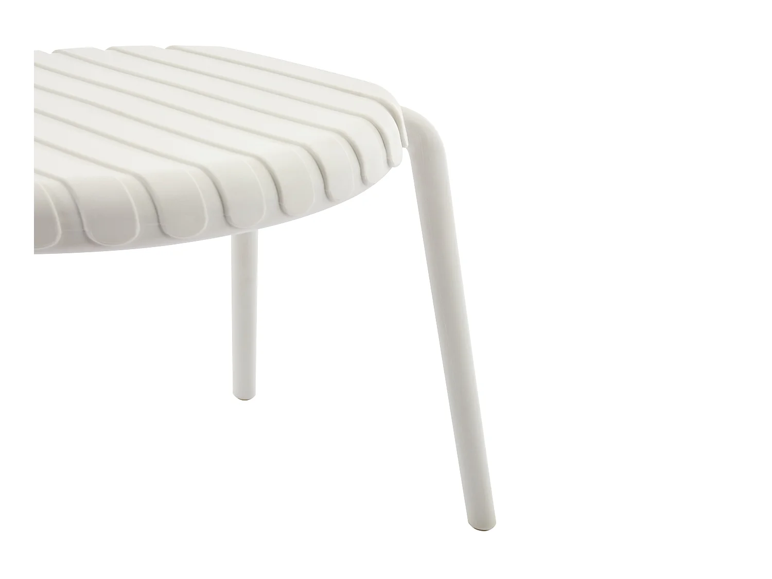 Table basse de jardin empilable en polypropylène - Beige - SESEH de MYLIA