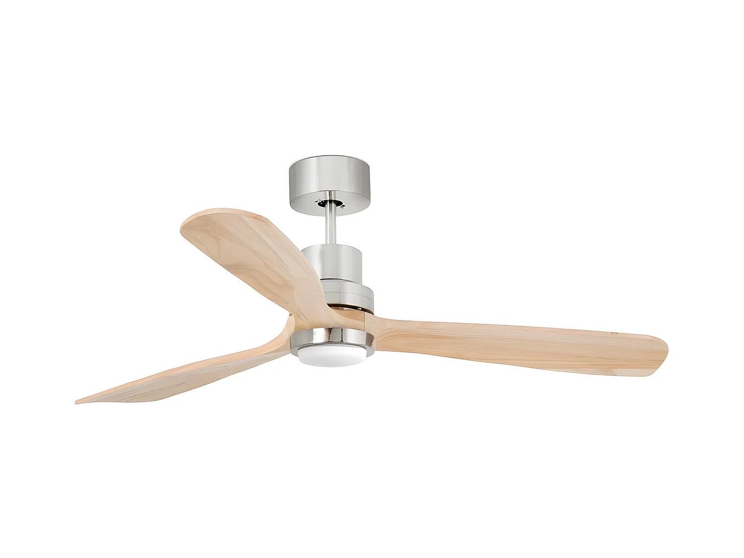 LANTAU L LED Ventilateur nickel mat/pin DC