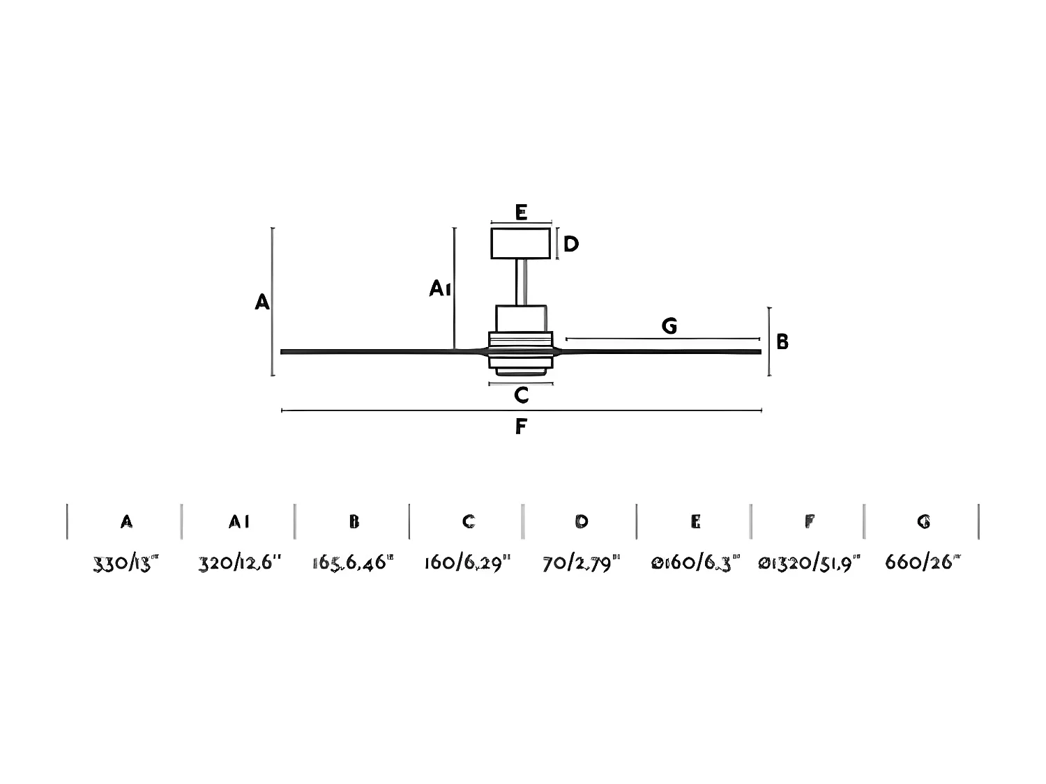 LANTAU L LED-ventilator matnikkel/grenen DC