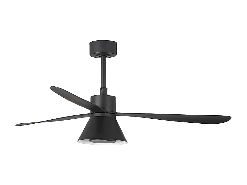 AMELIA L CONE LED wentylator sufitowy czarny