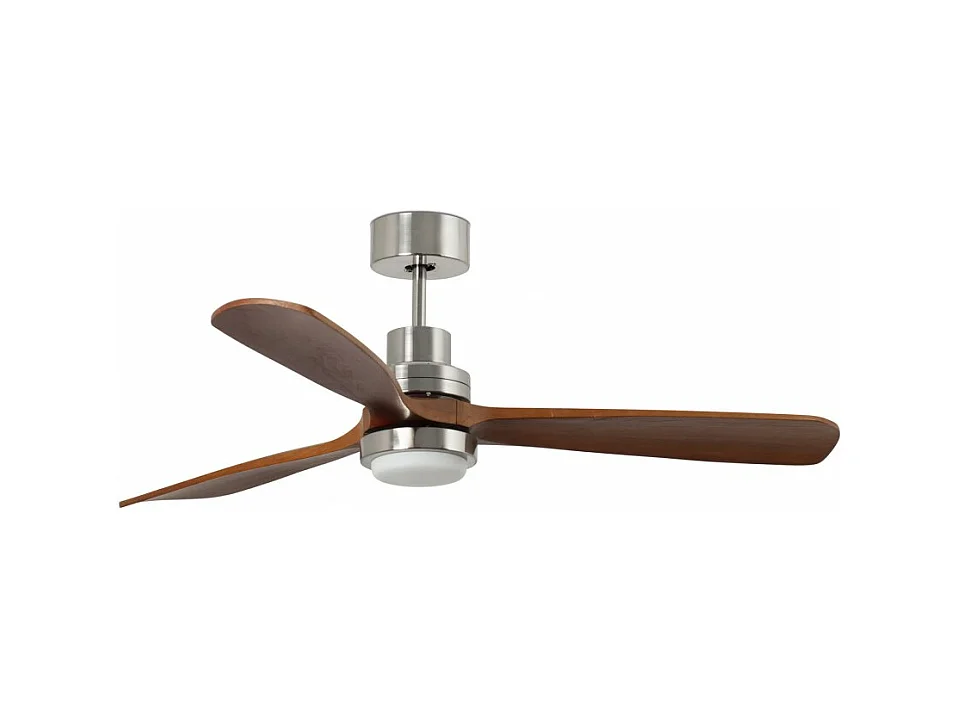 Ventilateur DC LANTAU XL LED Nickel Mat