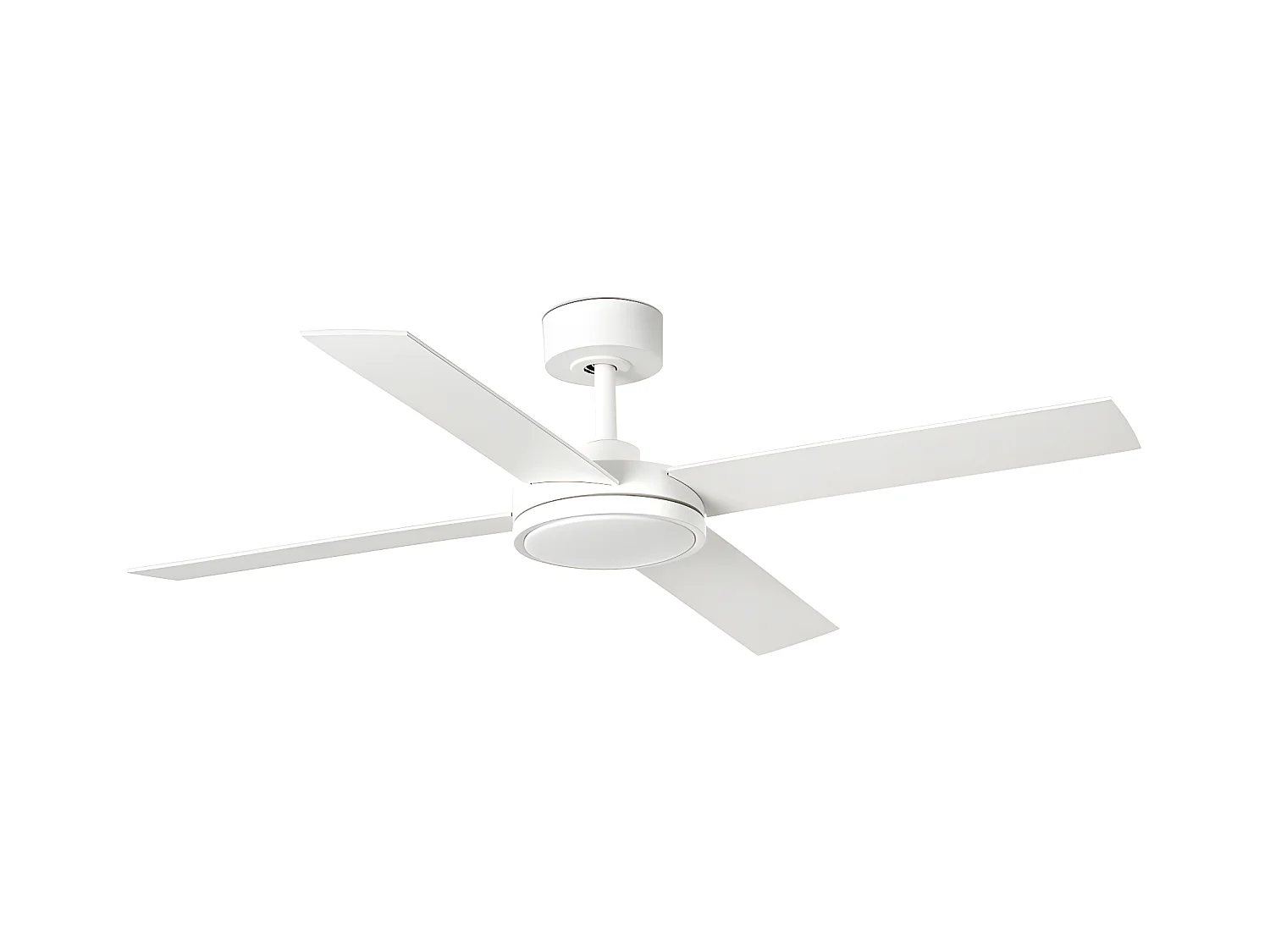 SAINT L LED Ventilateur de plafond blanc