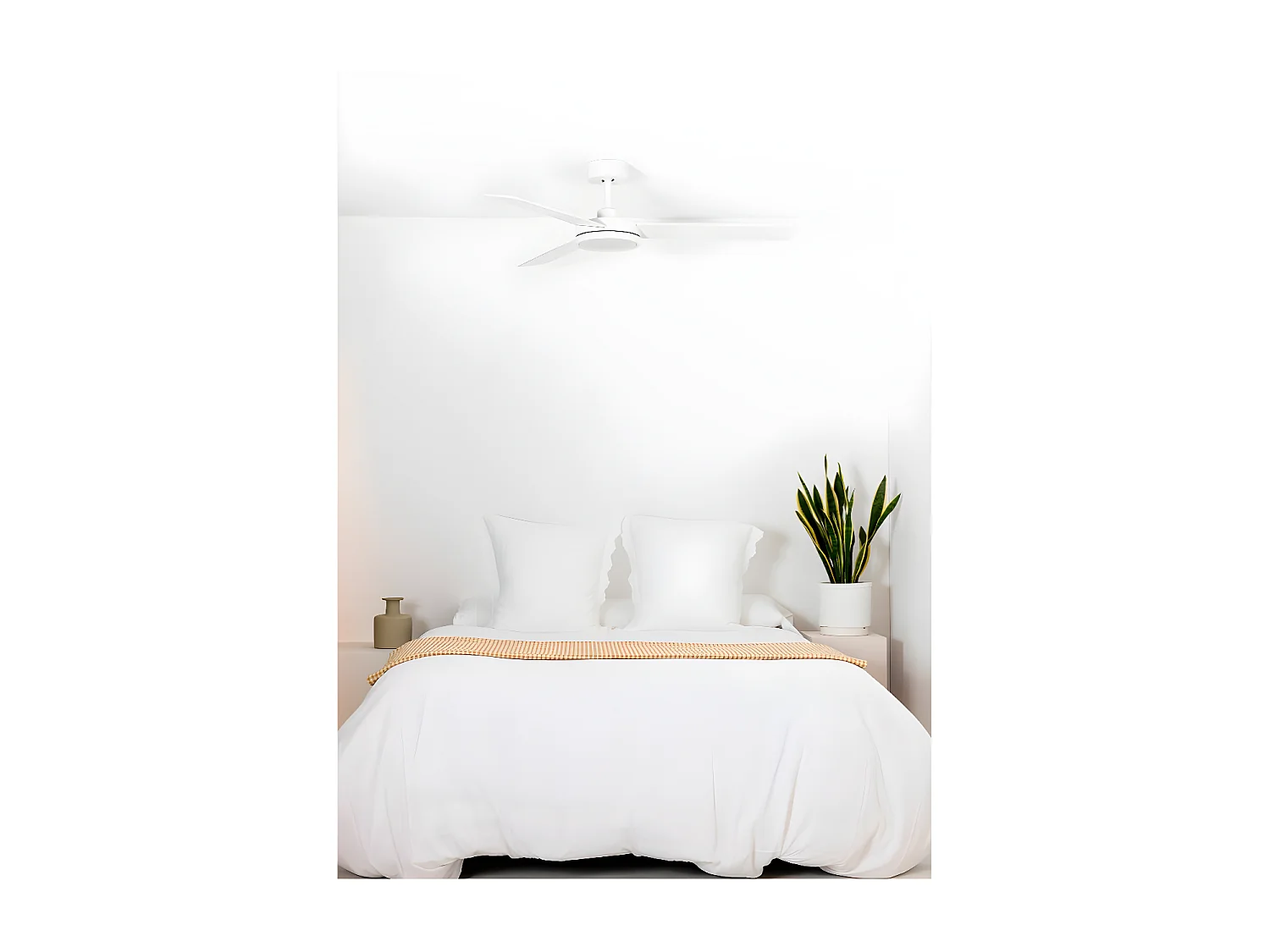 Ventilateur BARTH L LED Blanc