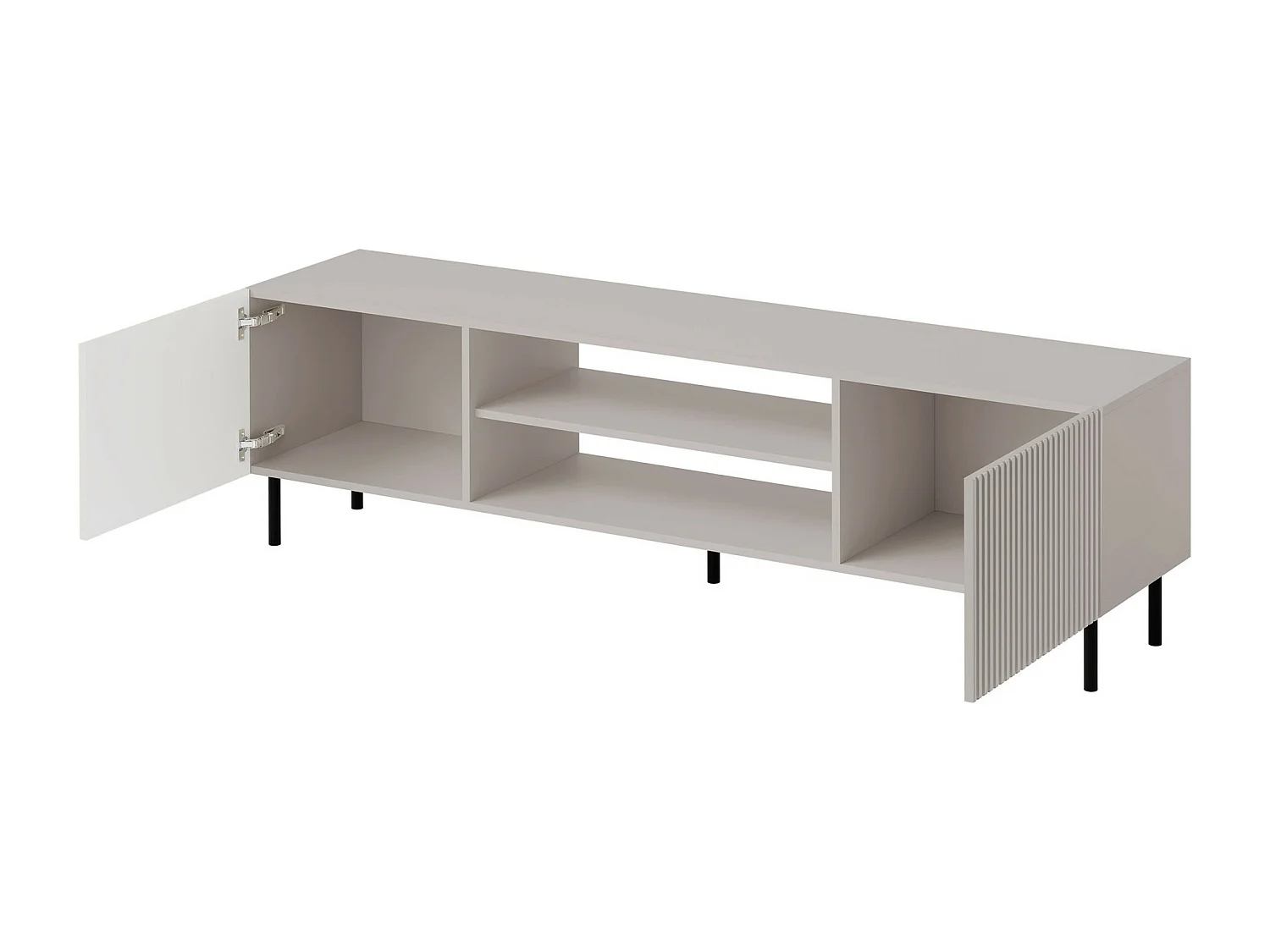 Meuble TV Livsevi 103, Cachemire, 181x53x42cm