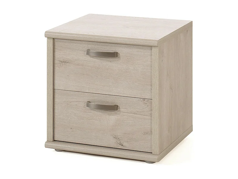 Table de chevet DANY – 2 tiroirs – Chêne clair