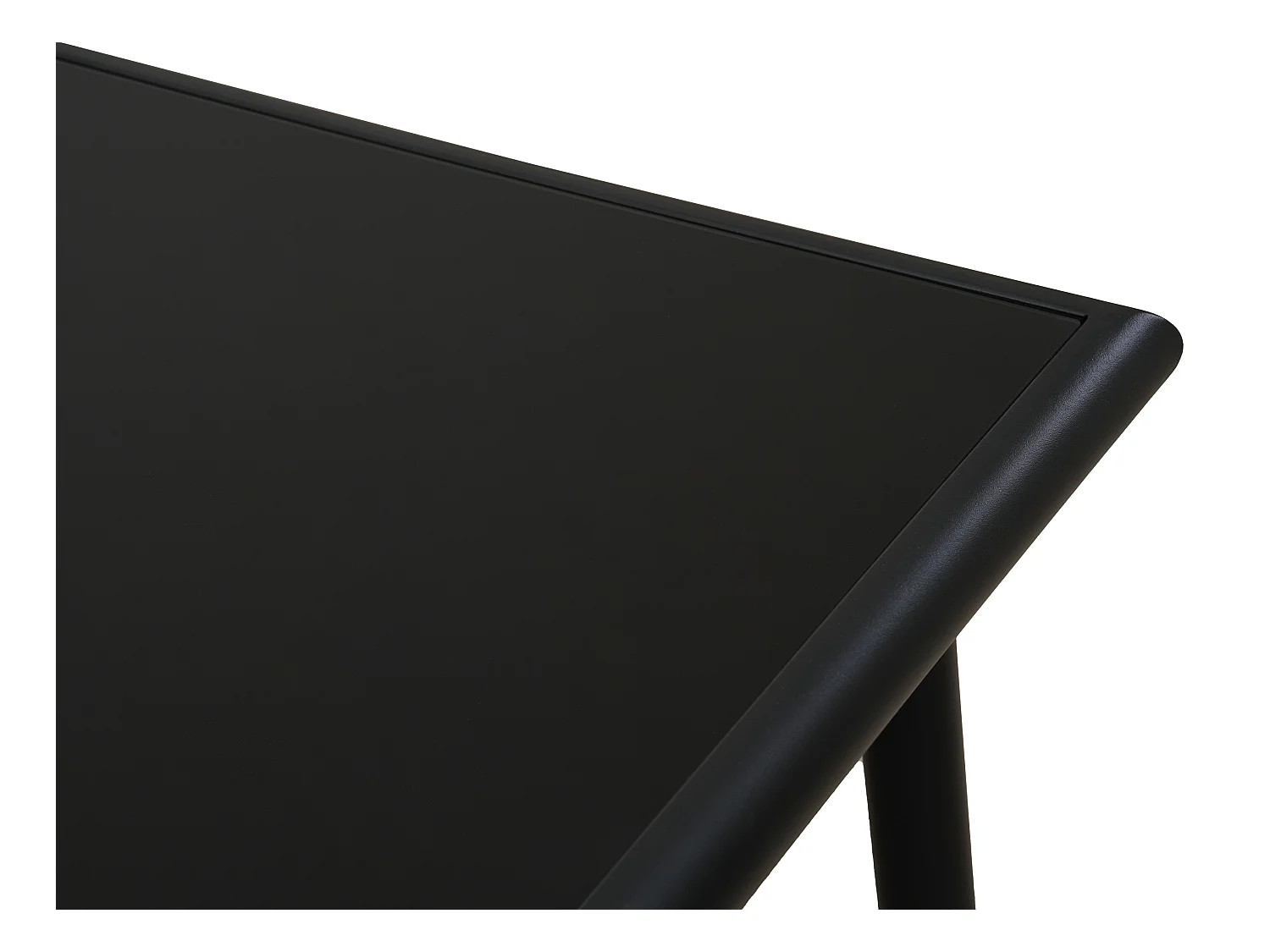 Salon de jardin en aluminium : un canapé 3 places, 2 fauteuils et une table basse - Noir coussins beiges - LAKIT de MYLIA