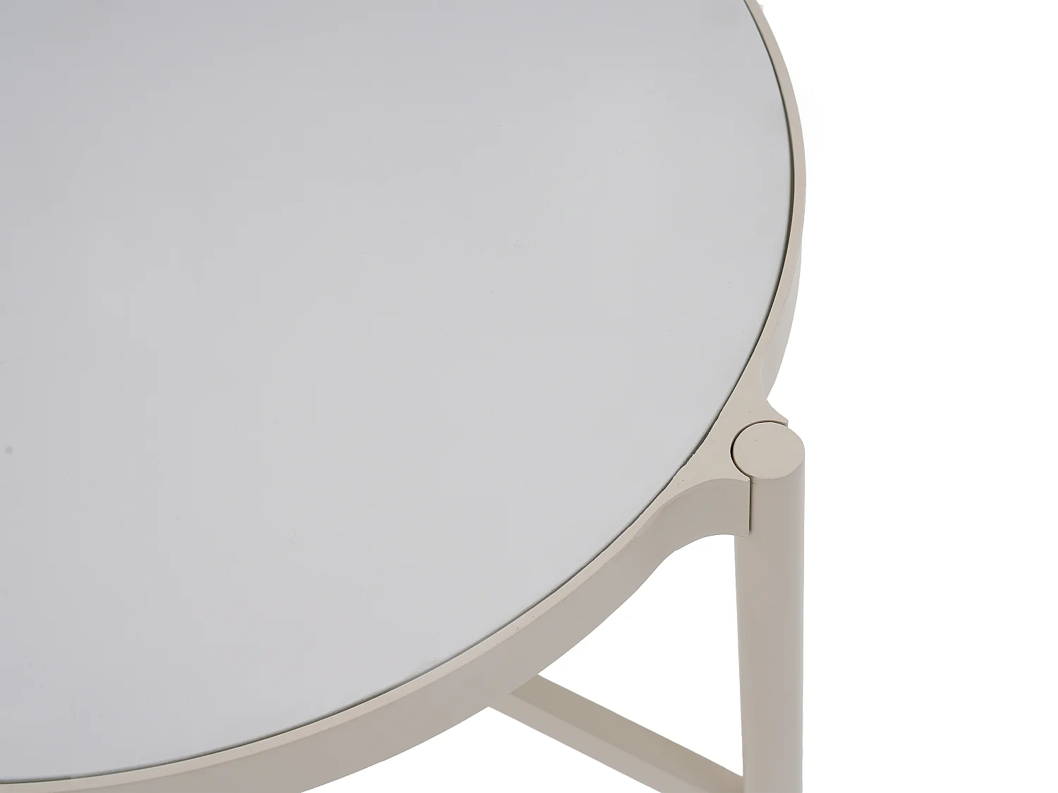 Salon de jardin en aluminium : un canapé 2 places, 2 fauteuils et 2 tables basses - Beige - LOMAM de MYLIA